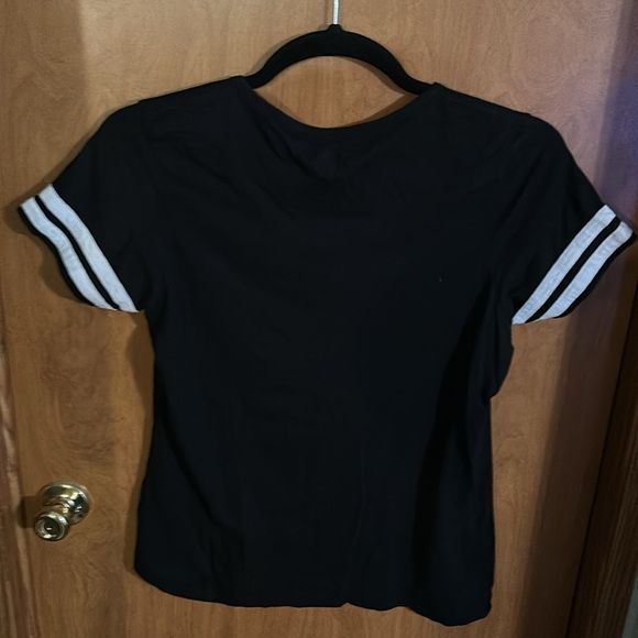 Pittsburgh Pirates T-Shirt Gold Glitter Logo V-neck MLB size XXL - Picture 4 of 5